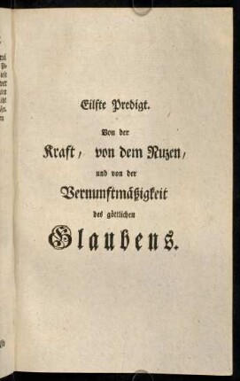 277-310, Eilfte Predigt.