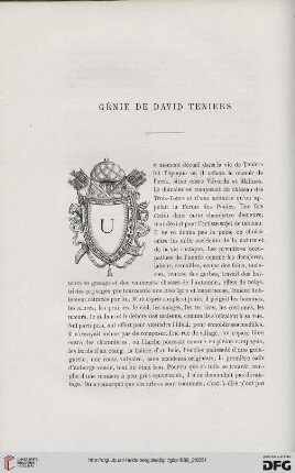 2. Pér. 2.1869: Génie de David Teniers