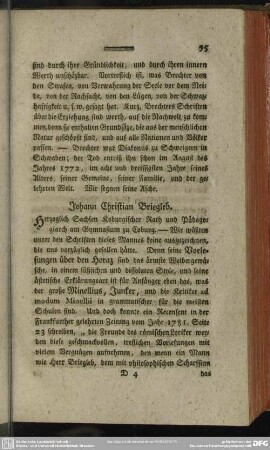 Johann Christian Briegleb