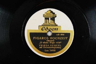 Figaros Hochzeit : "O säume länger nicht" / (Mozart)