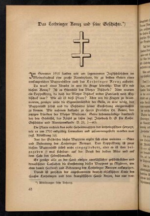 62-66, 5. Das Lothringer Kreuz