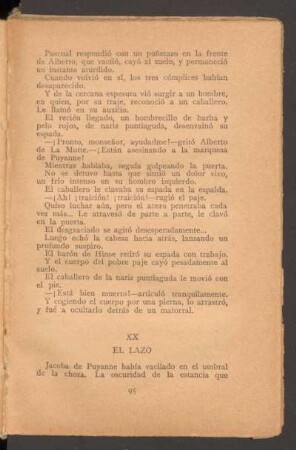 XX - El lazo
