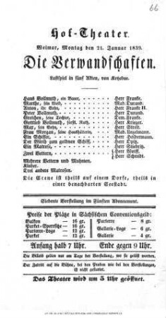Die Verwandschaften