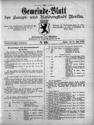 1902,28: No. 28, 13. Juli 1902