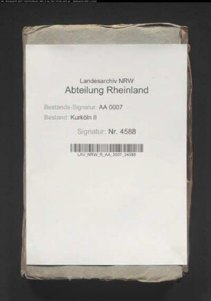 Erwitte und Westernkotten: Protokoll der Kommissionsverhandlungen zur Beilegung der Streitigkeiten von Westernkotten und Erwitte mit Paderborn
