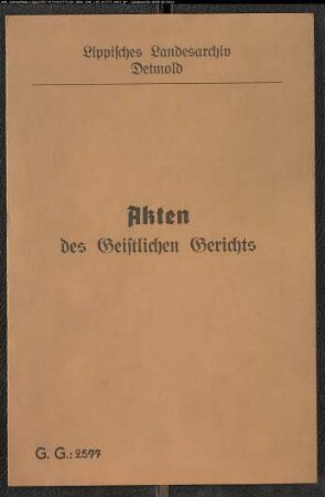 Adler, Ruben zu Schötmar, Schutzjude gegen den Küster Geller in Schötmar, wegen der Forderung einer Maklergebühr