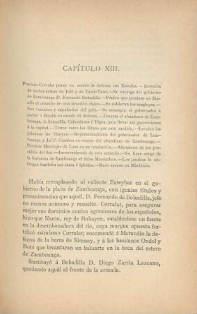 Capítulo XIII. Procura Corralat poner en estado de defensa sus Estados ...