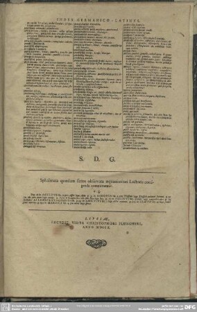 Sphalmata quaedam serius observata aequanimitati Lectoris corrigenda committuntur