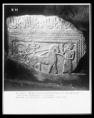 etruskisch-italische Grabstele