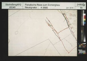 Schneeberger Kobaltrevier mit Schwalbner Flügel und Zug