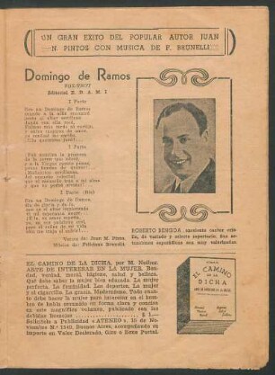 Domingo de Ramos : Fox-trot