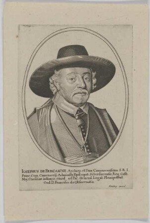 Bildnis des Iosephus de Bergaigne