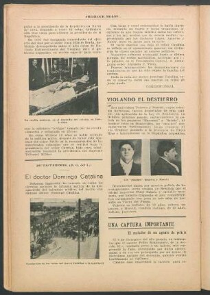 Una captura importante - El matador de un agente de policía
