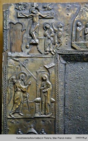 Die Gottesmutter aus dem Kloster Zarzma, sogenannte Laklakidze-Ikone : Szenen aus dem Leben Christi