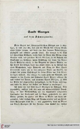 Sankt Georgen auf dem Schwarzwalde