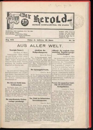 Aus aller Welt.