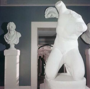 Weimar. Goethehaus : Weimar, Goethehaus, Innenraum, April 1955
