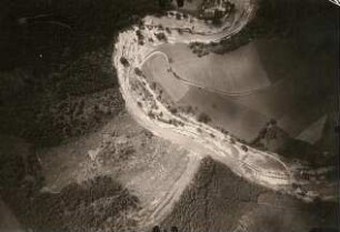 Landkreis Sächsische Schweiz-Osterzgebirge. Johnsbach, Glashütte. Hochwasserkatastrophe Juli 1927. Büttnermühle südlich von Glashütte. Luftbildsenkrechtaufnahme