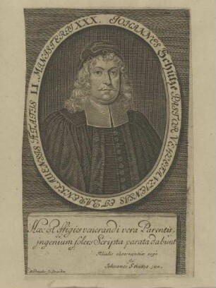 Bildnis des Johannes Schütze
