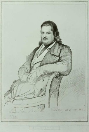 Bildnis Honoré de Balzac