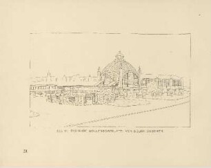 Bahnhof Nollendorfplatz. Von Süden gesehen