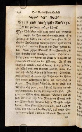 632-639, Neun und fuenfzigste Anfrage