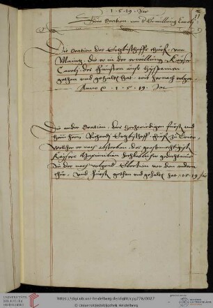Die Reden der Erzbischöfe von Mainz und Trier zur Kaiserwahl 1519