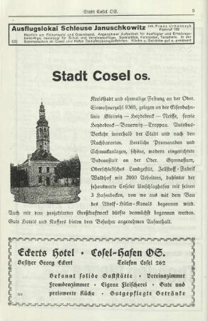 Stadt Cosel OS.