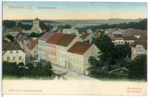 Hainichen. Bahnhofsstraße