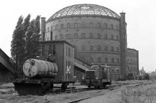 Gaswerksgelände mit Bahnanschluss