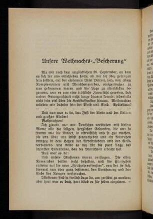 54 Unsere Weihnachts - "Bescherung"