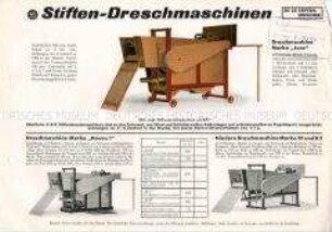 Stiften-Dreschmaschine