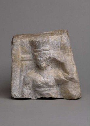 Relief einer sitzenden Kybele