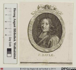 Bildnis Pierre Bayle