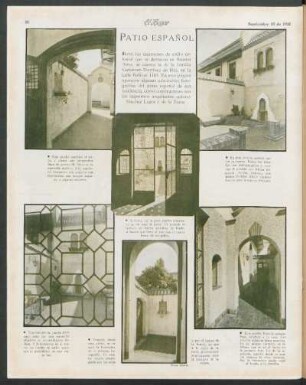 Patio español