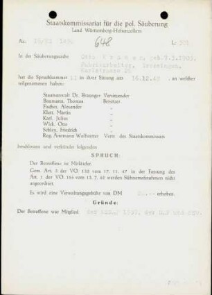 Krämer, Otto