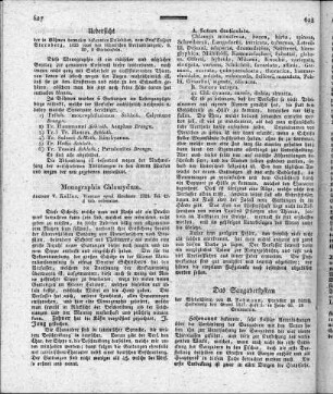 Uebersicht der in Böhmen dermalen bekannten Trilobiten: Aus den böhmischen Verhandlungen / Kaspar Sternberg. - [Prag], 1825