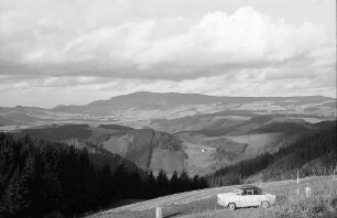 Fernsicht von der Breitnauerhöhe zum Kandel
