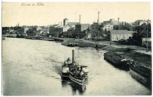 Riesa. An der Elbe