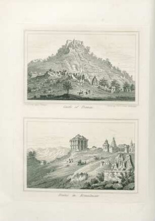 Castle of Bunai. Ruins in Komulmair