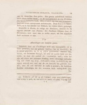 § 3. Afbeeldingen der Indische goden