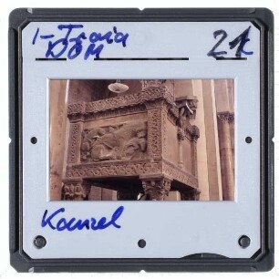 Troia, Santa Maria Assunta (Dom),Troia, Dom, Kanzel