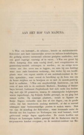 Aan het hof van Madura