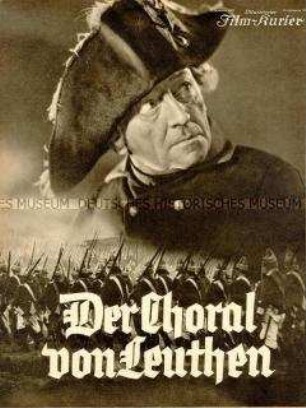 Filmzeitschrift zu dem Spielfilm "Der Choral von Leuthen"