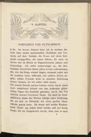 V. Kapitel - Parnassus und Plynlimmon