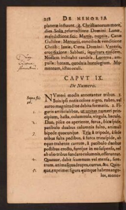 Caput IX. De Numeris.