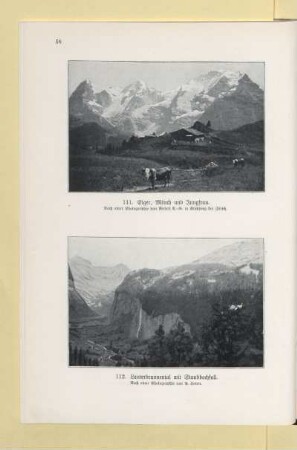 111. Eiger, Mönch und Jungfrau