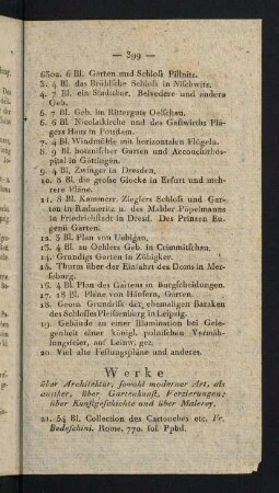 399-425, Werke