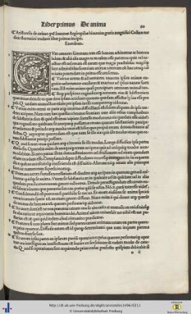 Liber de Anima.