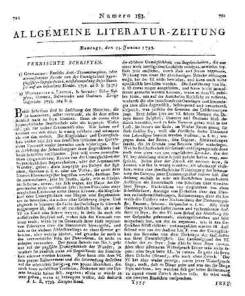 Freymaurer-Bibliothek. - Berlin : Schöne St. 5. - 1792 Auch u. d. T.: Freymäurer-Bibliothek